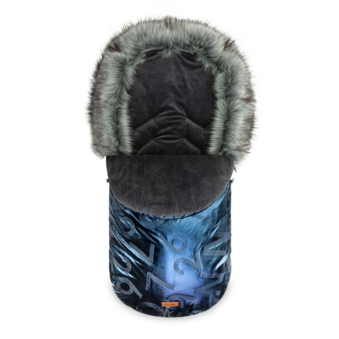 Guļammaiss bērnu ratiem "Aspen glamour" zils