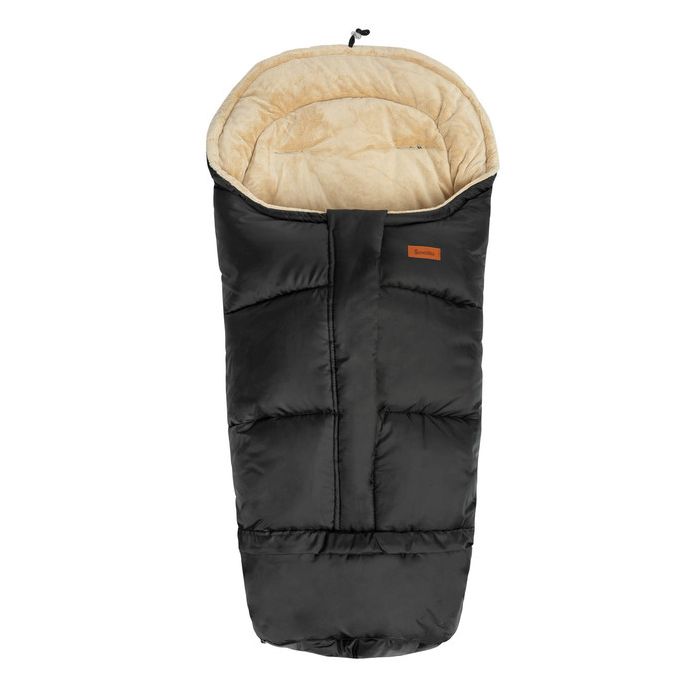 Guļammaiss bērnu ratiem  "Combi" Black/Beige 