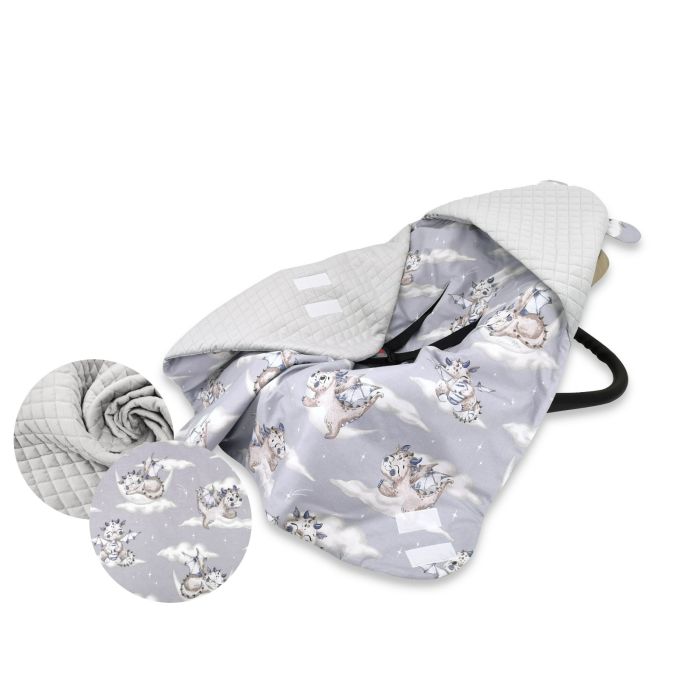 Autokrēsliņa guļammaiss "Dragons" 