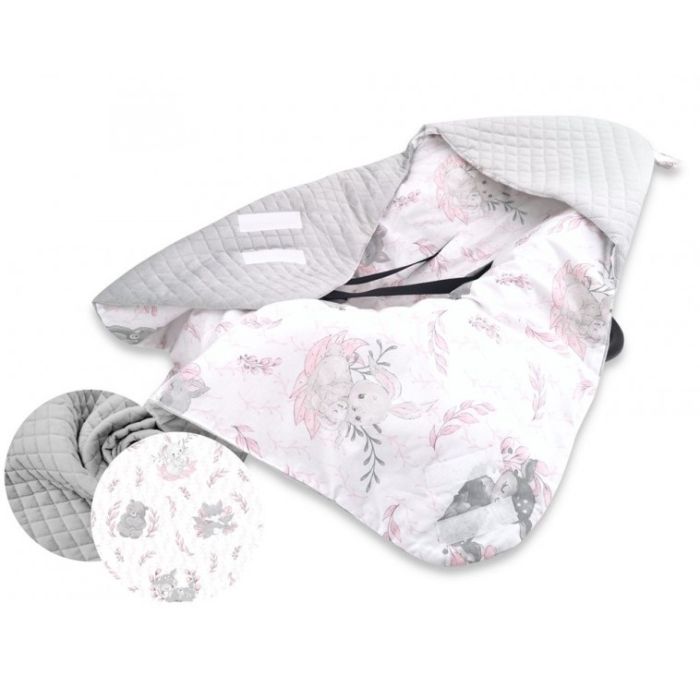 Autokrēsliņa guļammaiss "Lulu grey" 