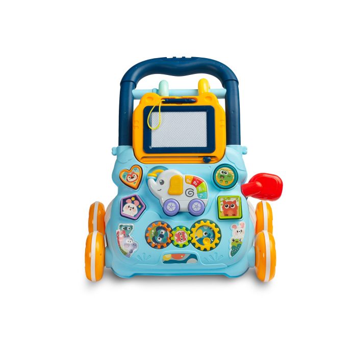 Stumjamais Interaktīvais staigulis "ZOO BLUE"