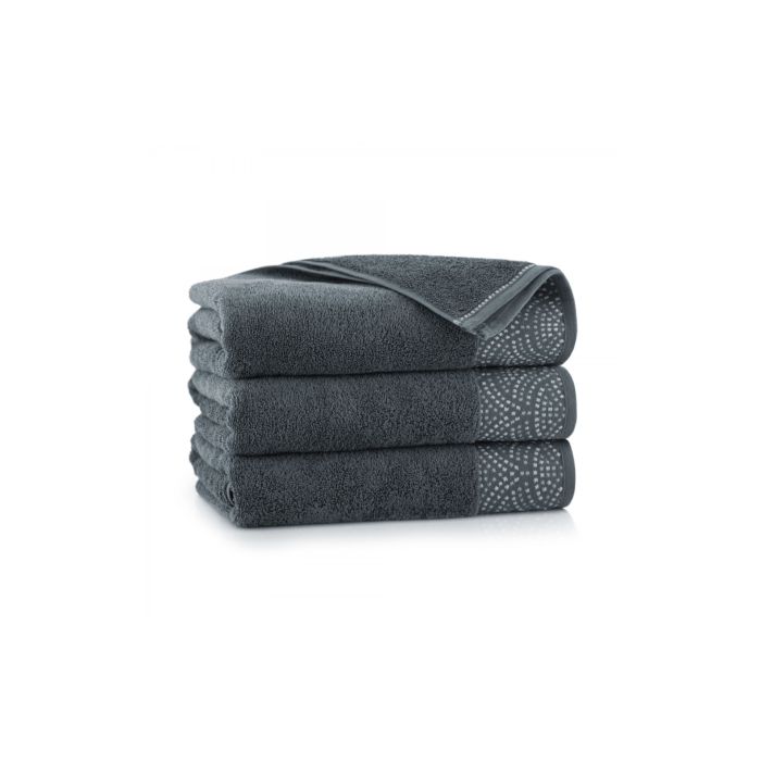 Dvielis (Ēģiptes kokvilnas)  "Amore"  pelēks