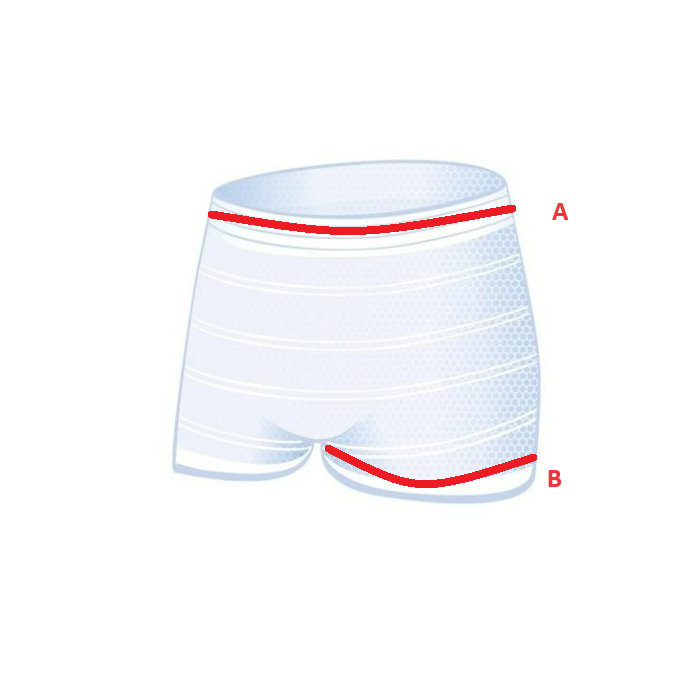 Atkārtoti lietojamas pēcdzemdību biksītes Bella Mamma 2 gab balts