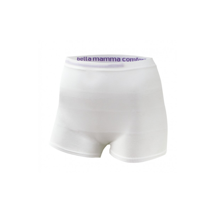 Atkārtoti lietojamas pēcdzemdību biksītes Bella Comfort 2 vnt melns/balts