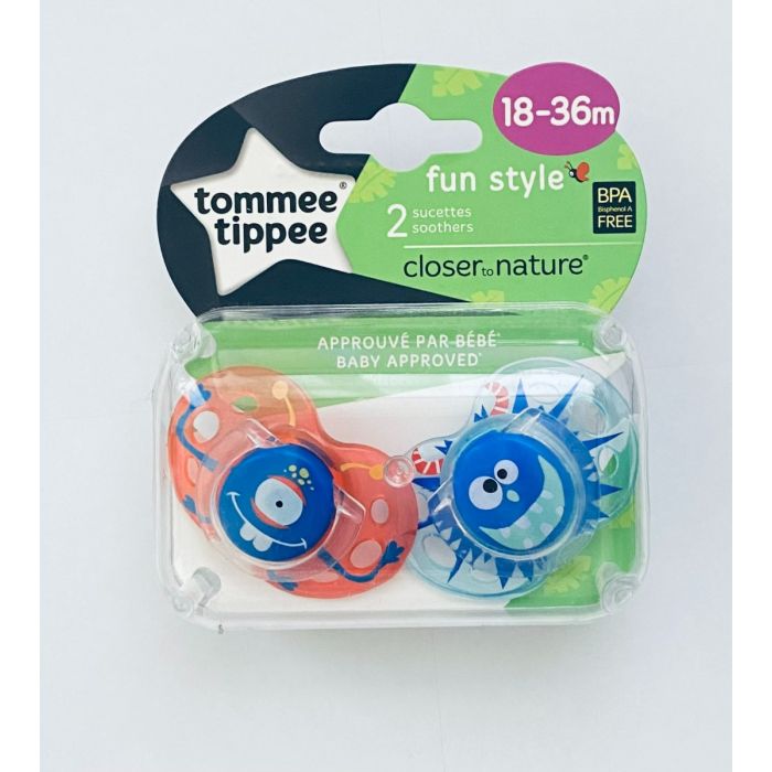 Knupītis Tommee Tippee "Fun Style18-36 m 2 gb.