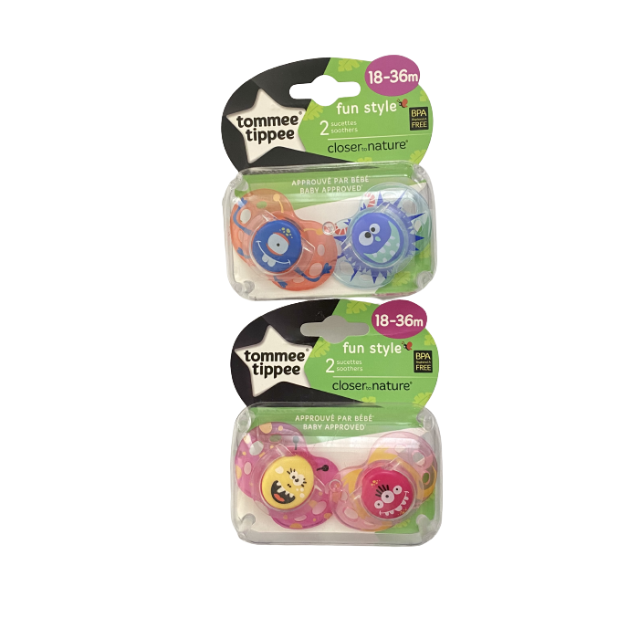 Knupītis Tommee Tippee "Fun Style18-36 m 2 gb.
