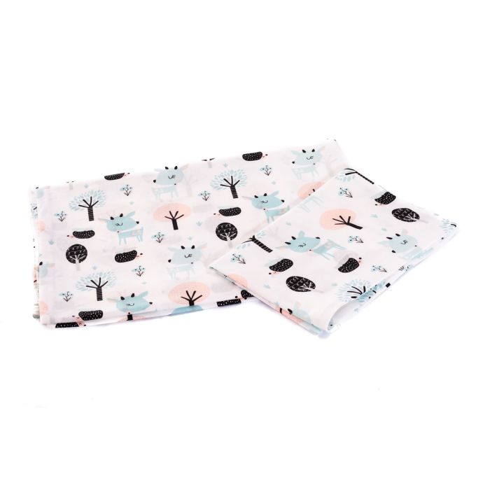 Bērnu gultas veļa 135x100 "Rudolf" balts