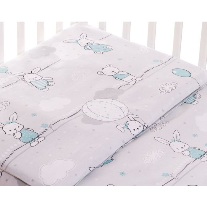 Bērnu palags ar gumiju  38x80 "Cotton story" - (Jūs varat izvēlēties krāsu)