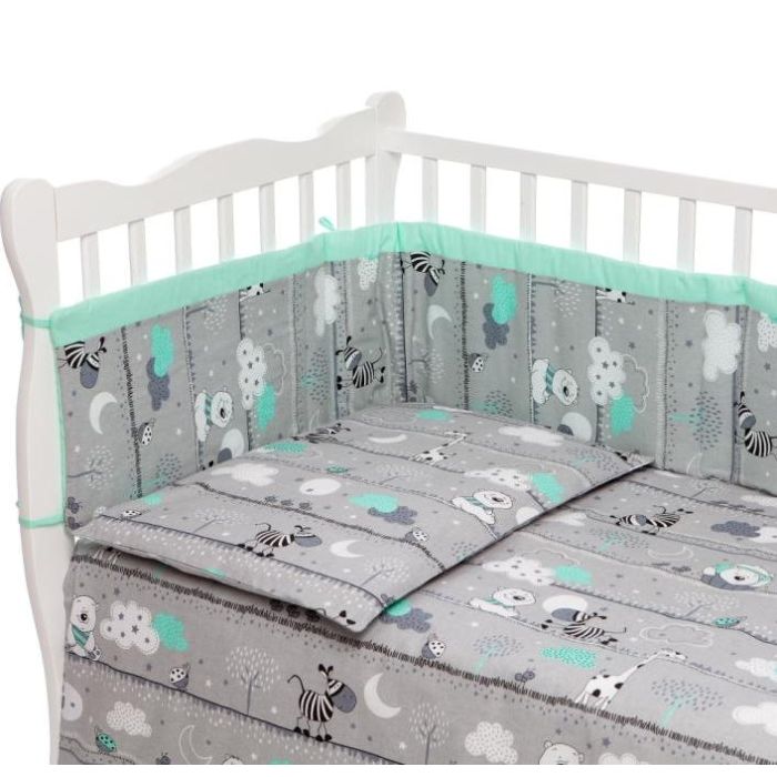 Patalynė kūdikiams su apsaugėlėmis 