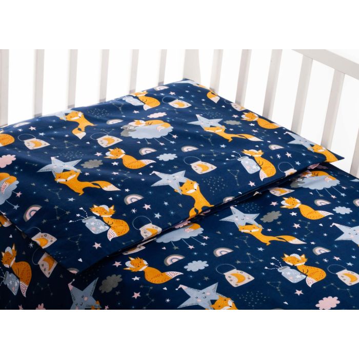 Bērnu gultas veļa  135x100 "Fox"  