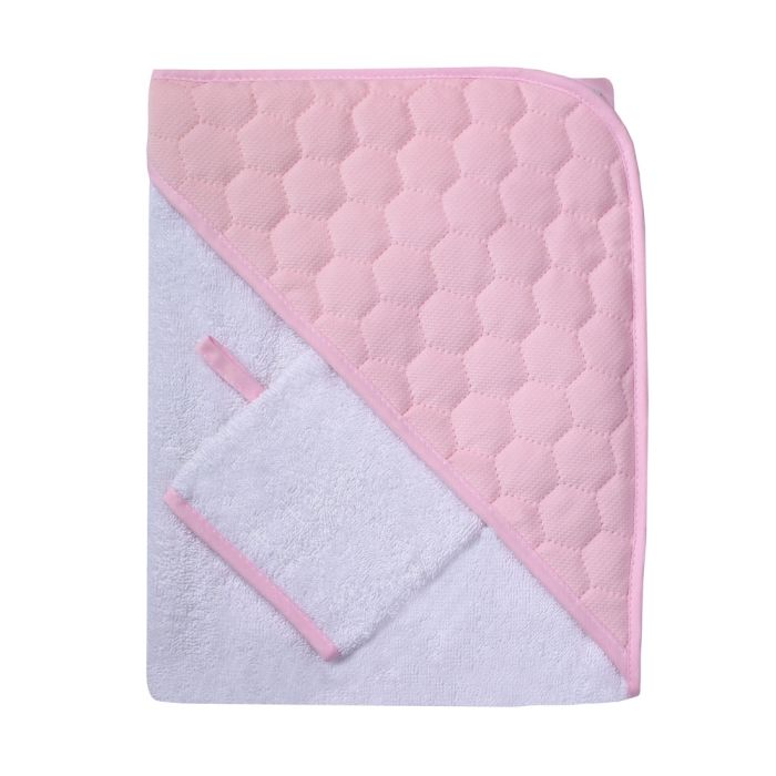 Bērnu dvielis ar mazgāšanai "Bubbles" 100X100cm 