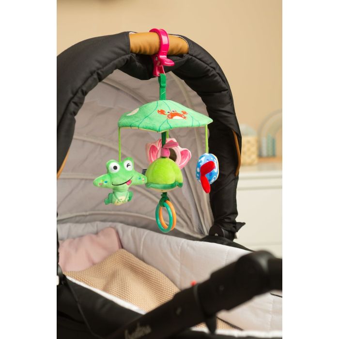 Mīksta izglītojoša rotaļlieta "Caruselle frog" 