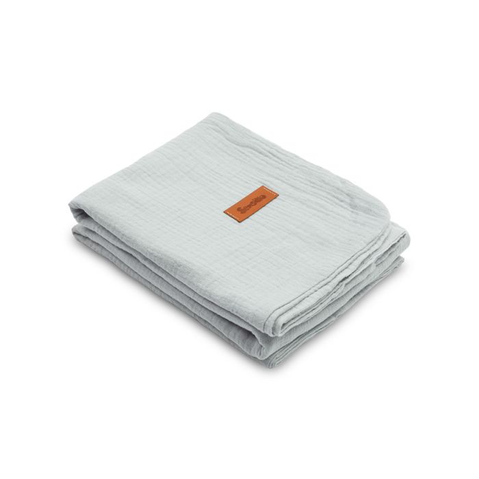 Bērnu muslīna sedziņa "Vittoria silver" 75x100 cm 