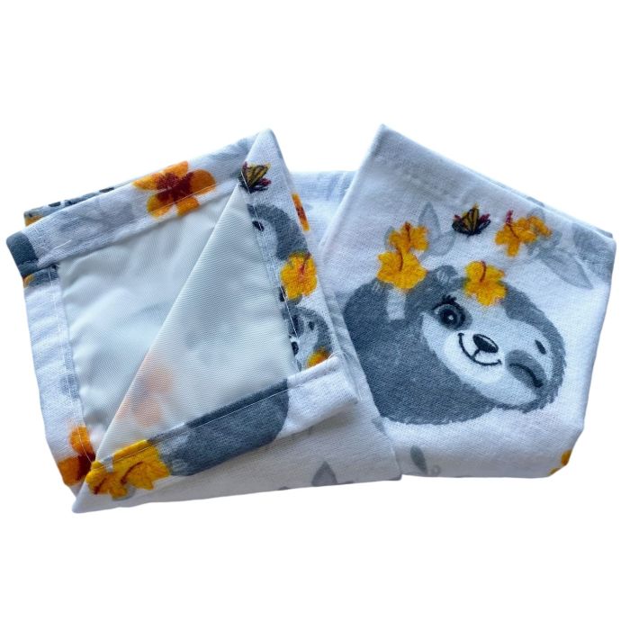 Flaneļa autiņš ūdens necaurlaidīgi 45x55cm  "Dreamer"