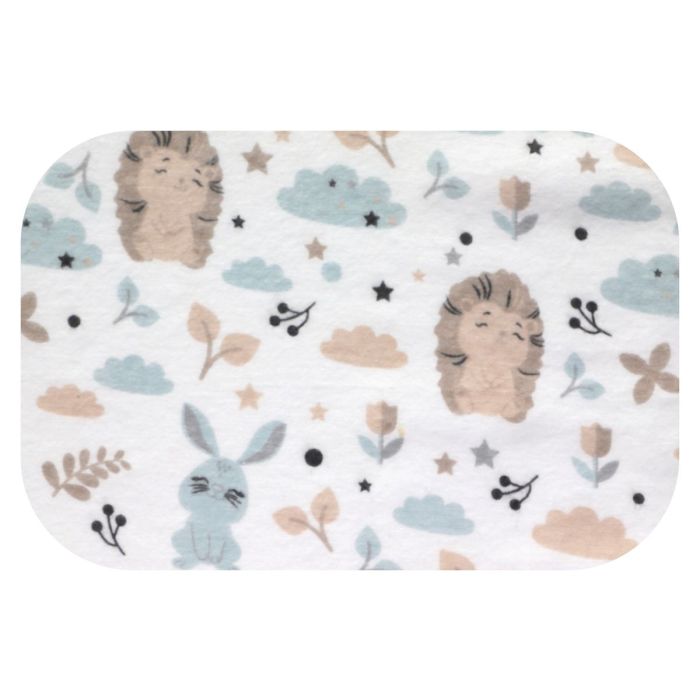 Flaneļa autiņš ūdens necaurlaidīgi Maxi 45x115cm  "Bunny"