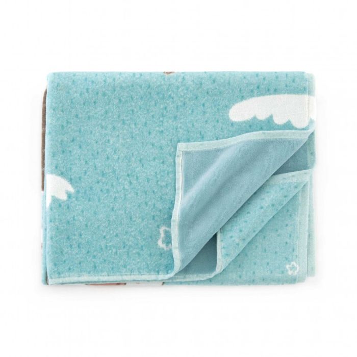 Bērnu kokvilnas velūra pleds  "Friends" 80x100 cm 