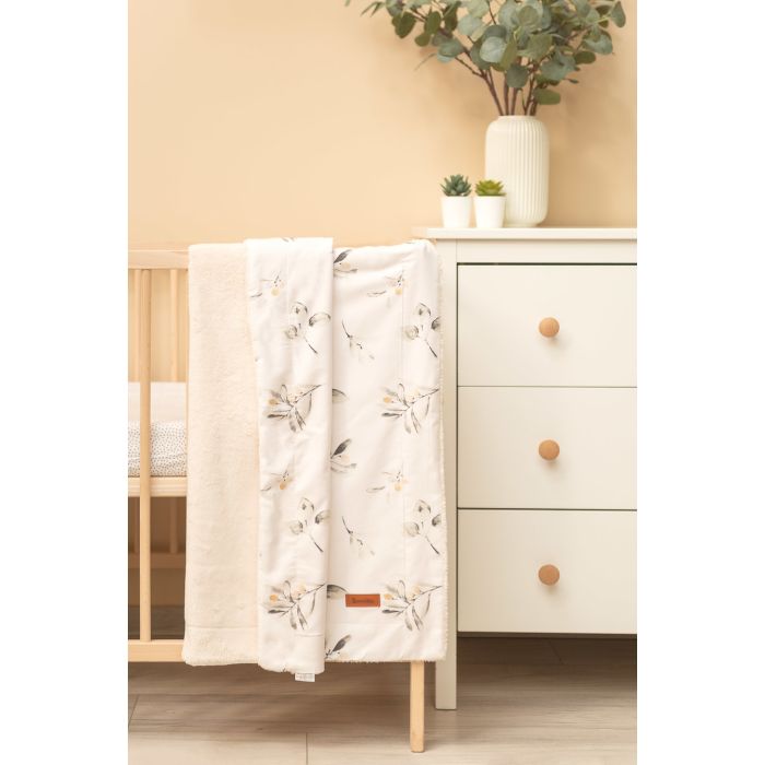 Bērnu pleds "Silky" 100x80 cm with Olive