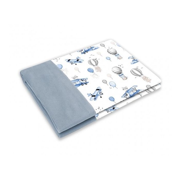 Velvet bērnu sega  "Up blue" 100x70 cm 