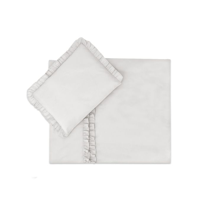 Komplektas kūdikio vežimėliui/ lopšiui "Royal" pilkas 