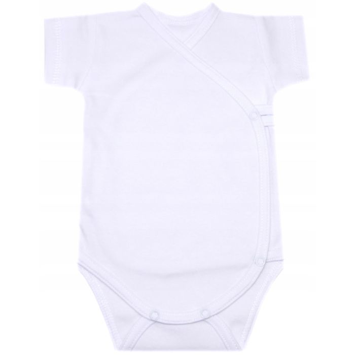 Bodijs ar īsām piedurknēm "One" balts    