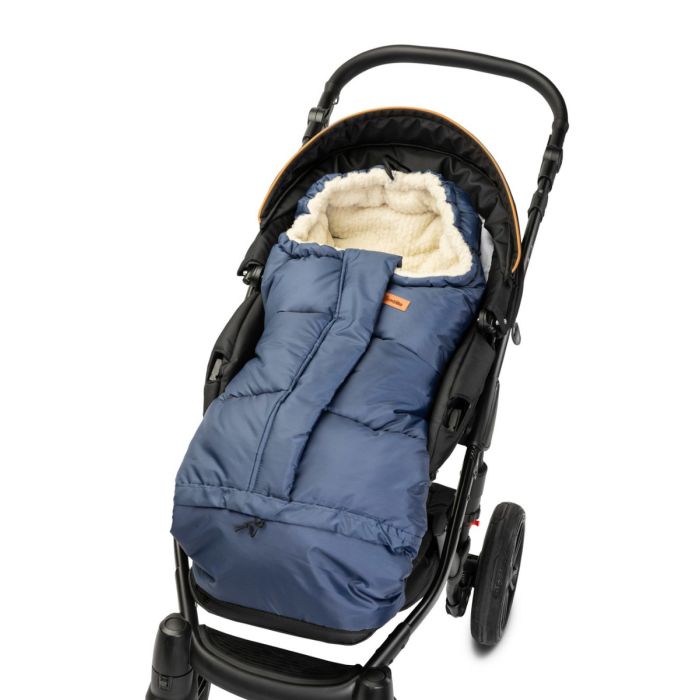 Guļammaiss bērnu ratiem  "Combi wool" Navy