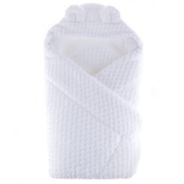 Konvertiņš jaundzimušajam "Softi Plus" baltā krāsā