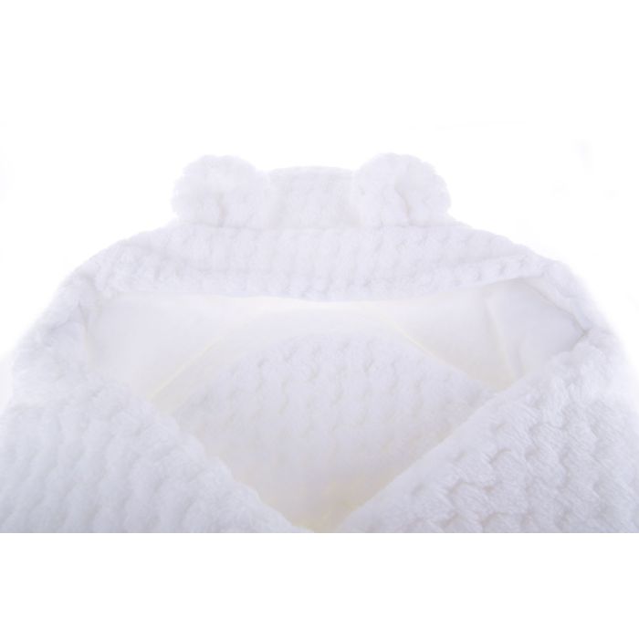 Konvertiņš jaundzimušajam "Softi Plus" baltā krāsā