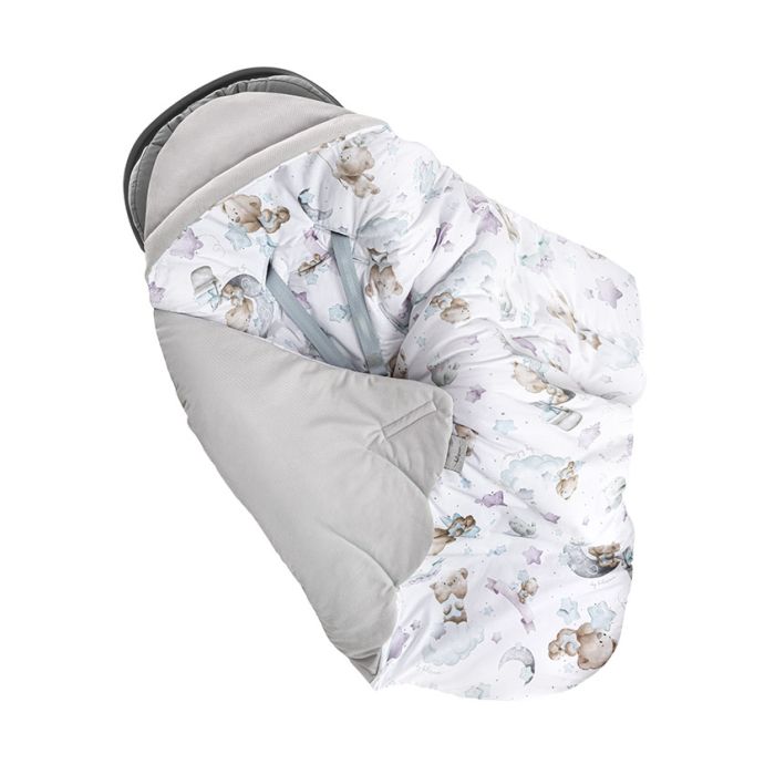 Autokrēsliņa guļammaiss "Baby BEAR" 90x90 cm