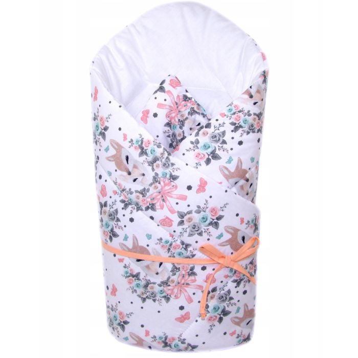 Konverts jaundzimušajiem "Bembi" balts