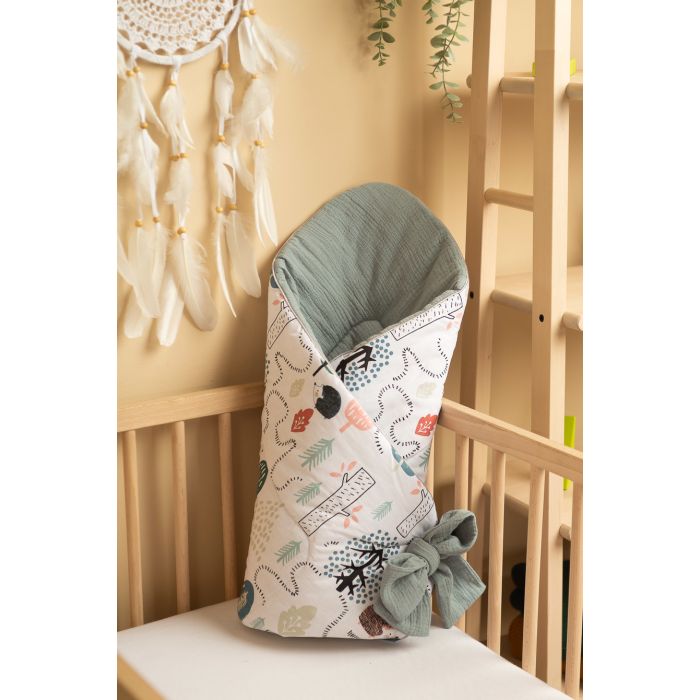 Zīdaiņu konvertiņš muslīns "Archie"