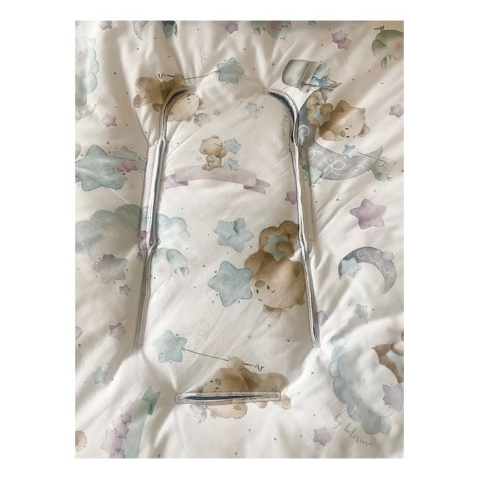 Autokrēsliņa guļammaiss "Baby BEAR" 90x90 cm