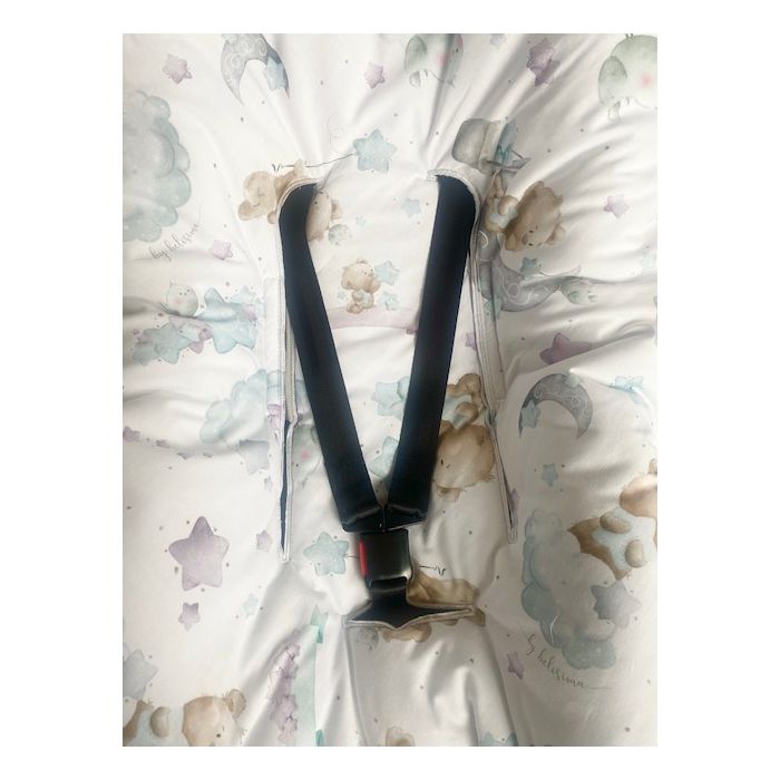 Autokrēsliņa guļammaiss "Baby BEAR" 90x90 cm