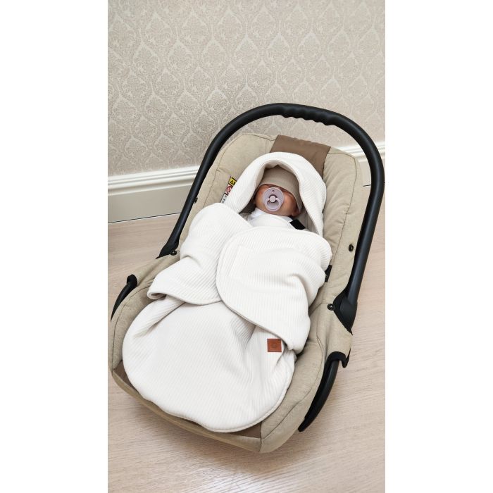 Autokrēsliņa (sega) guļammaiss Interlock pink