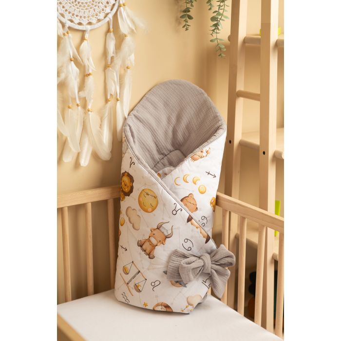 Zīdaiņu konvertiņš muslīns "Zodiac"