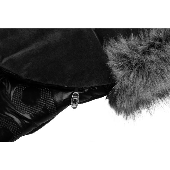 Guļammaiss bērnu ratiem "Aspen glamour" melns