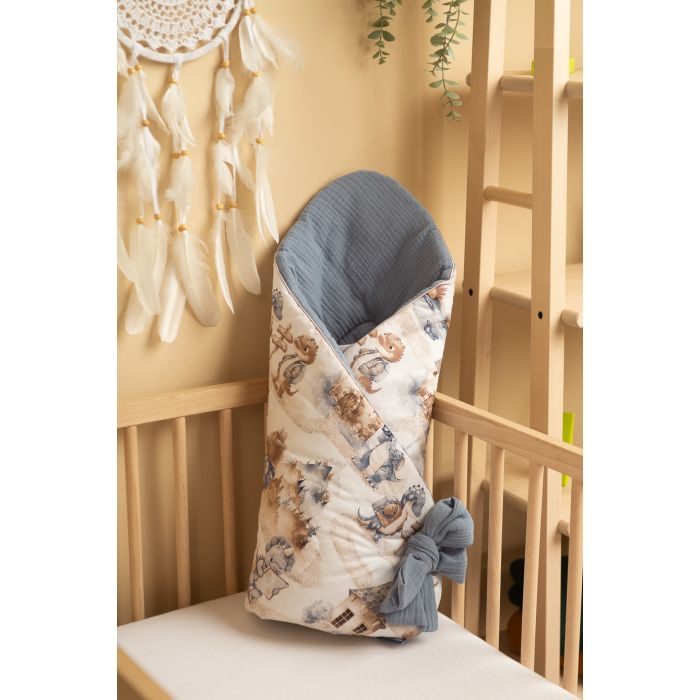 Zīdaiņu konvertiņš muslīns "Draco" 