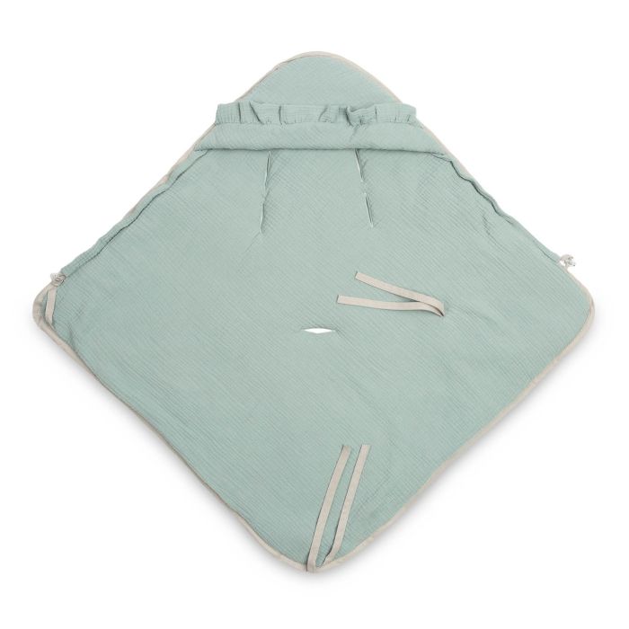 Autosēdeklīša muslīna guļammaiss "Natural" 90x90 cm khaki