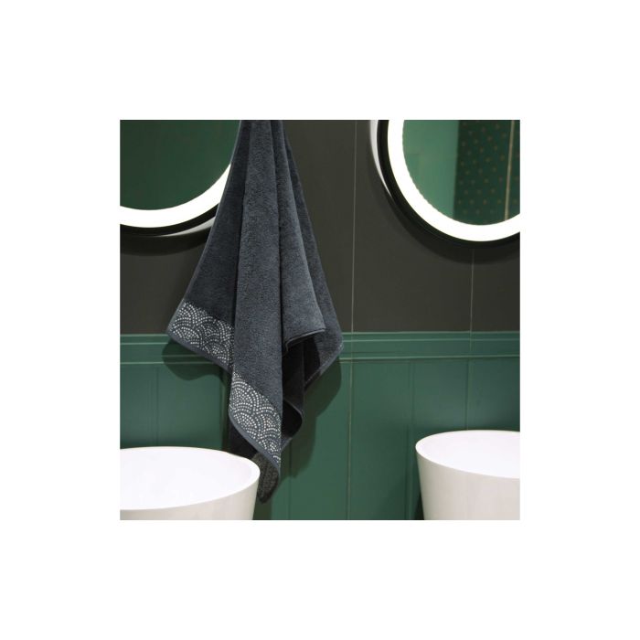 Dvielis (Ēģiptes kokvilnas)  "Amore"  pelēks