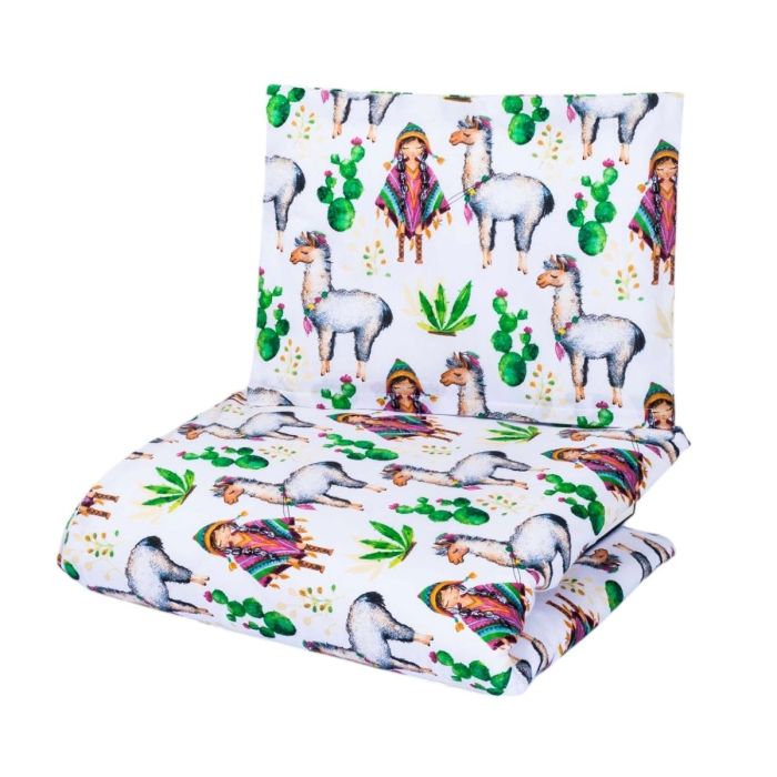 Gultas veļa komplekts šūpulim  80x70cm "Alpaca" 