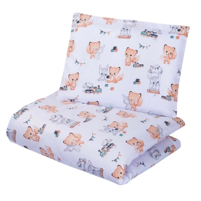 Gultas veļa komplekts šūpulim  80x70cm "Let's play" 