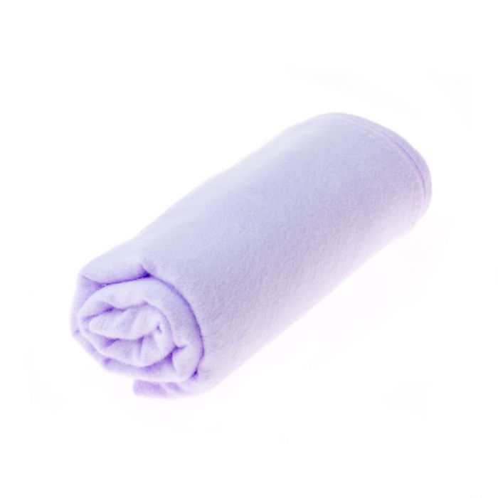 Vystyklas flanelinis 70x80cm violetinės sp.