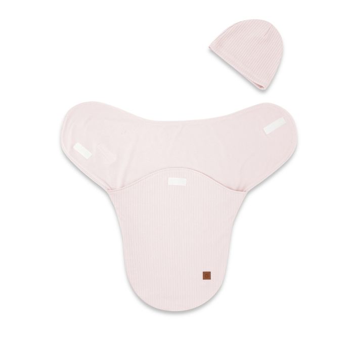 Autiņš - kokons jaundzimušajam Leo interlock soft pink