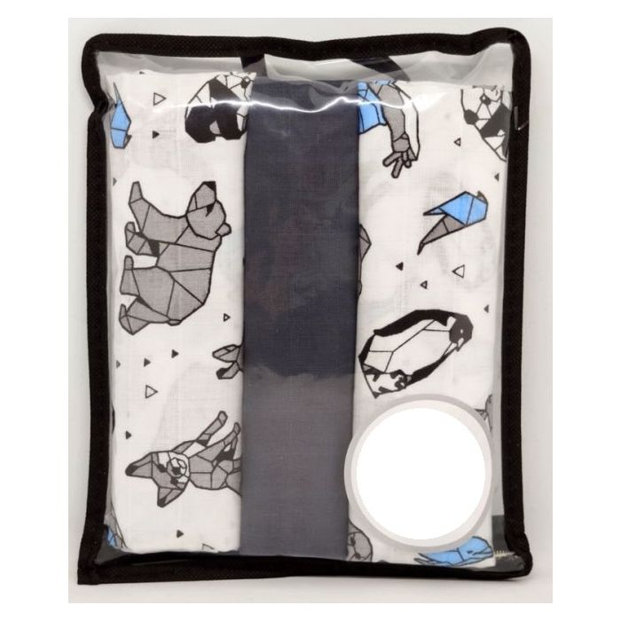 Muslino vystyklų rinkinys kūdikiams