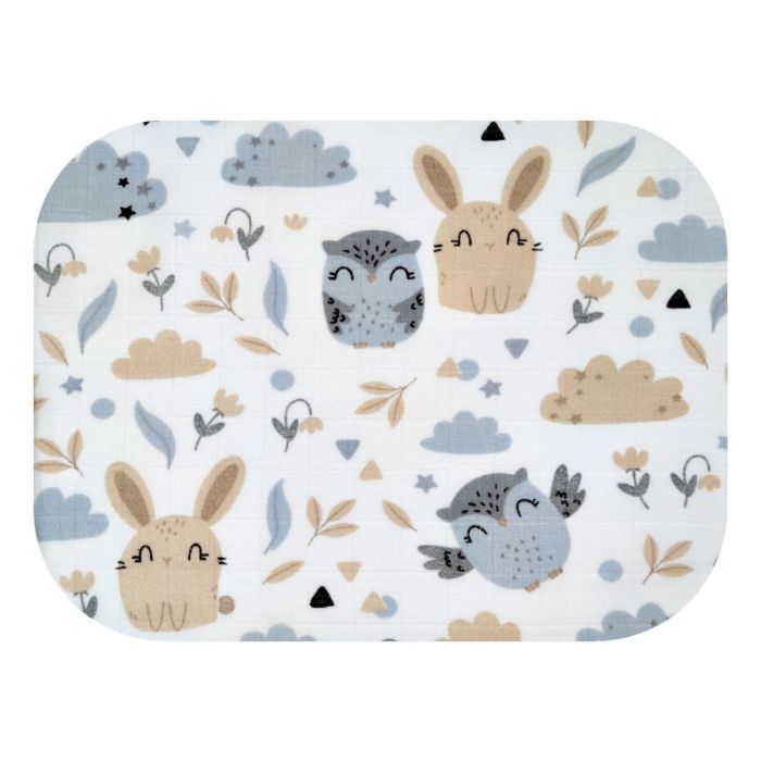 Muslina autiņi mazuļiem 120x120cm 1 gab. (izvēlies krāsu)