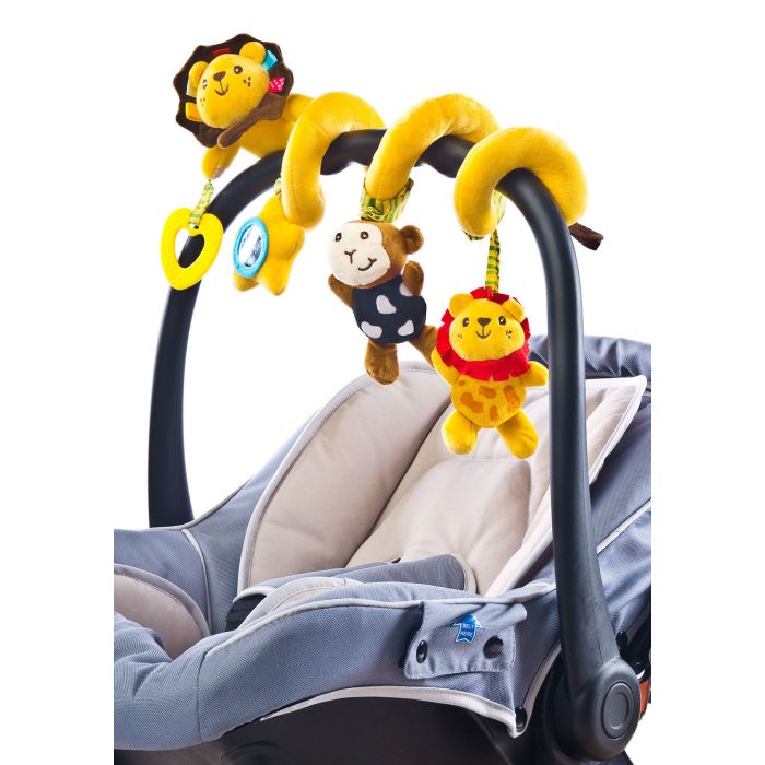 Minkštas žaislas spiralė kūdikiui "Lion"