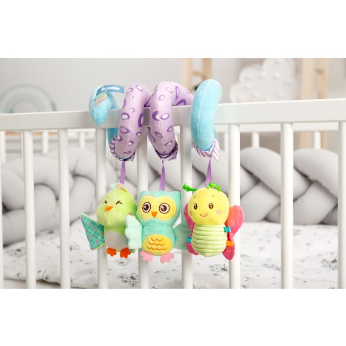 Mīksta rotaļlieta spirāle "Owl" 