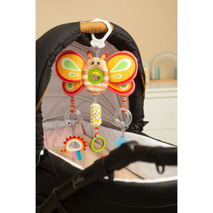 Mīksta izglītojoša rotaļlieta "Butterfly" 