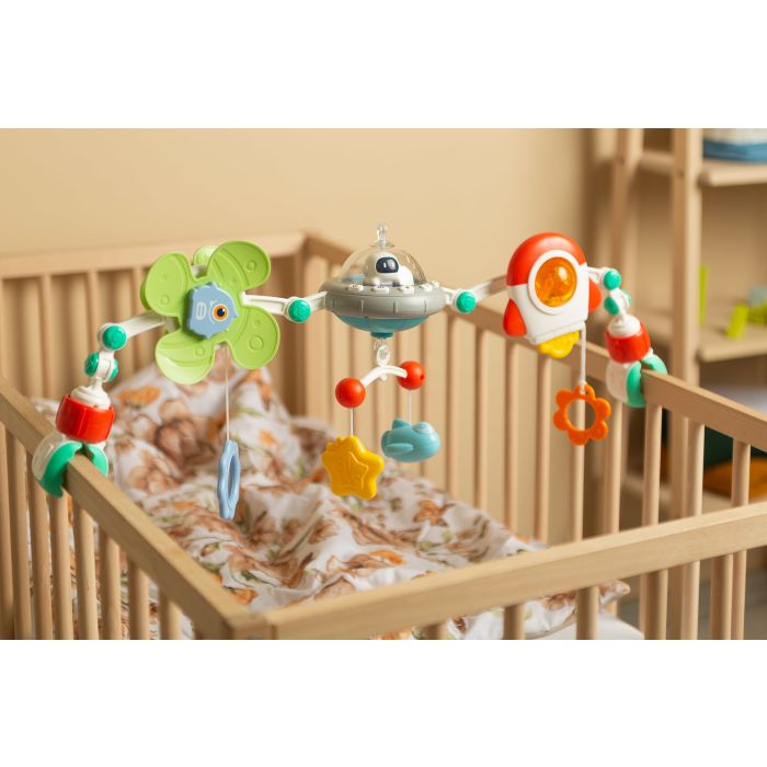 Rotaļlietu loks ratiņiem/krēsiņam "COSMOSOCEAN"