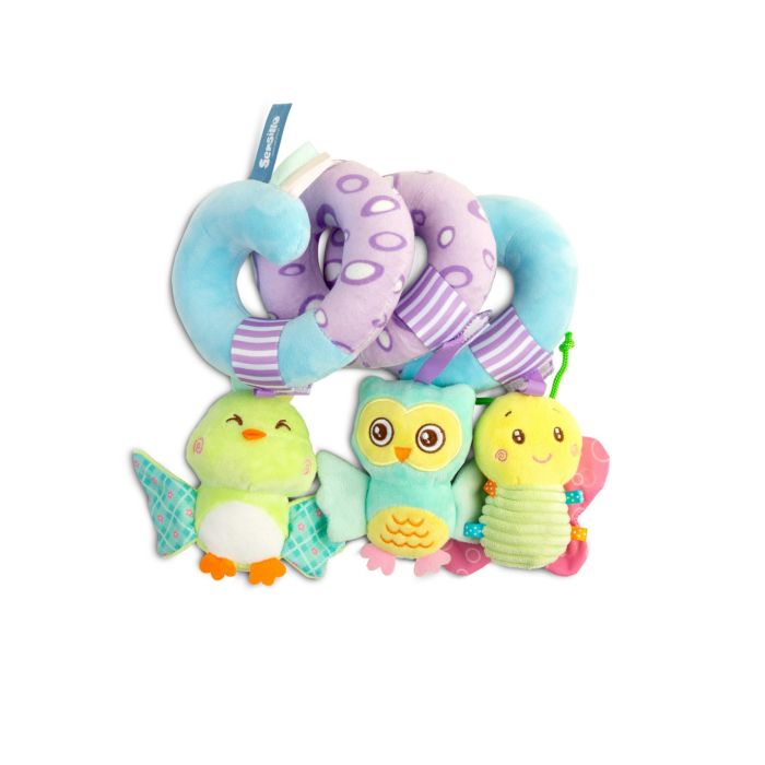 Mīksta rotaļlieta spirāle "Owl" 