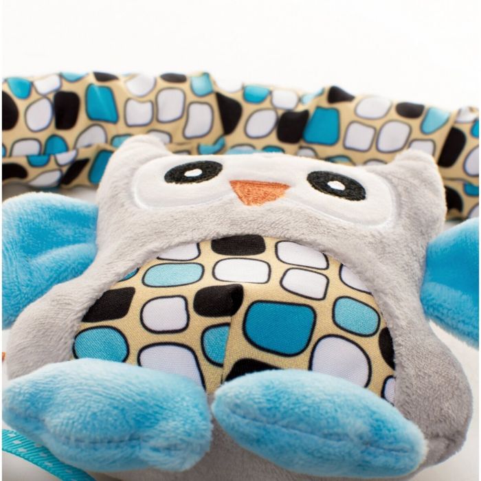 Rotaļlietu loks ratiņiem/krēsiņam  "Owl blue"